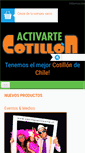 Mobile Screenshot of cotillonactivarte.cl